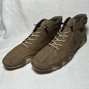 Men's Leather Hiking Shoes Salkin New No Box Or Tags EU Size 48